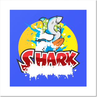 Shark Posters and Art